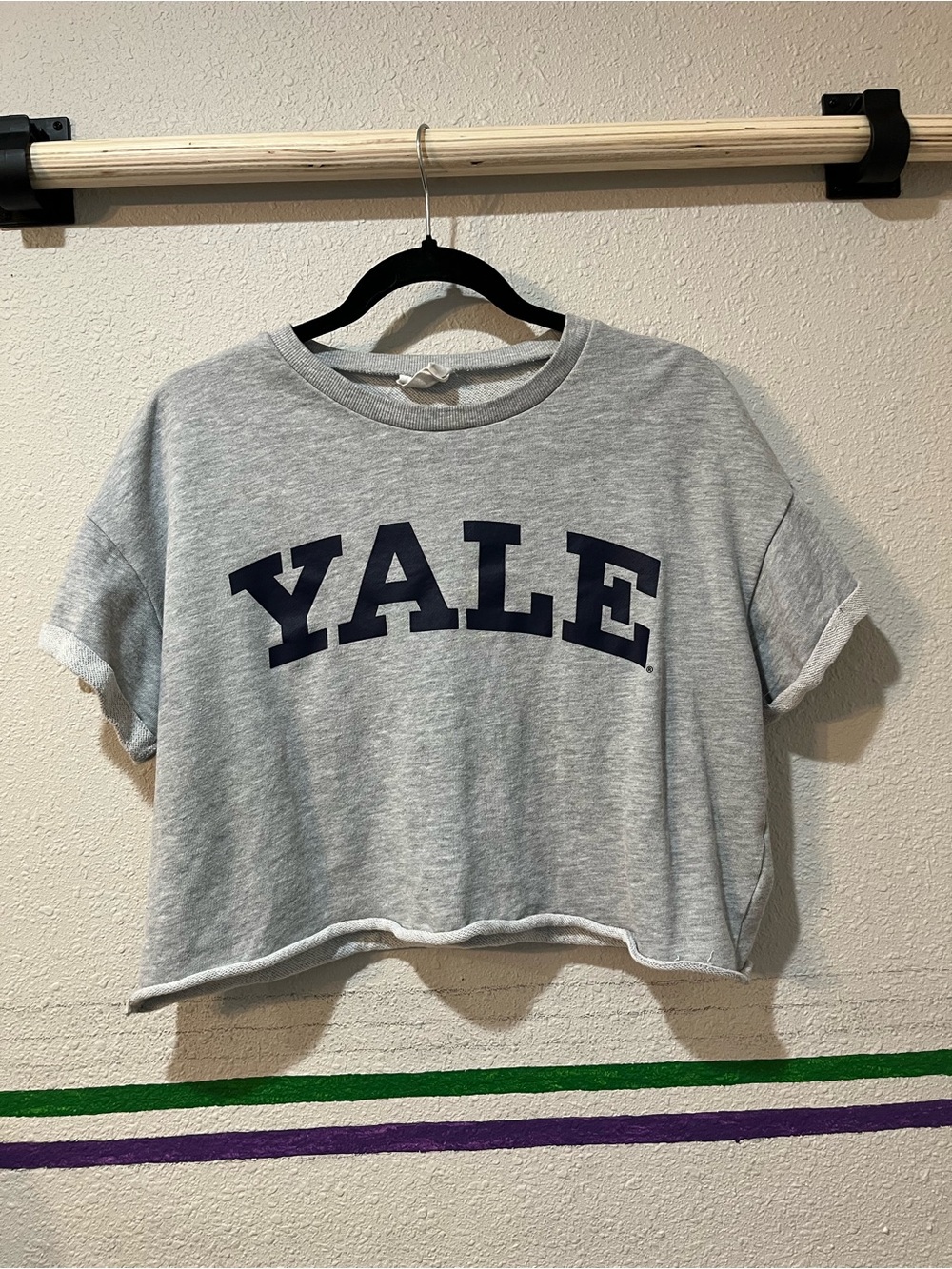 Yale Cropped Tee